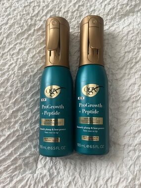 NWT OGX Progrowth and Peptide Serum Sprays